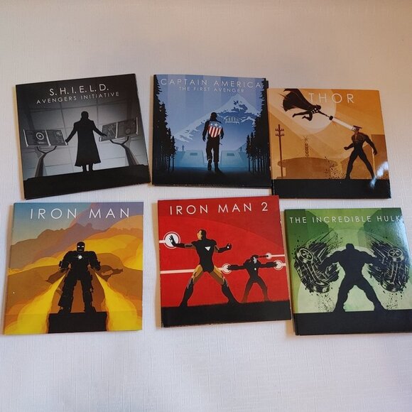 Hasbro MCU Marvel Cinematic Universe Phase 1 Avengers Blu-Ray Case Set 1… - Picture 10 of 16